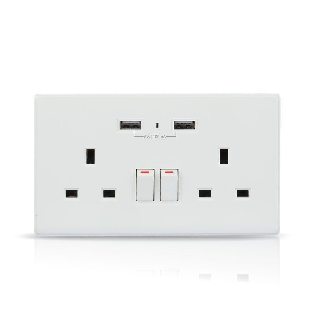 VT-5017 BS WIFI WALL SOCKET WITH ALEXA & GOOGLE HOME