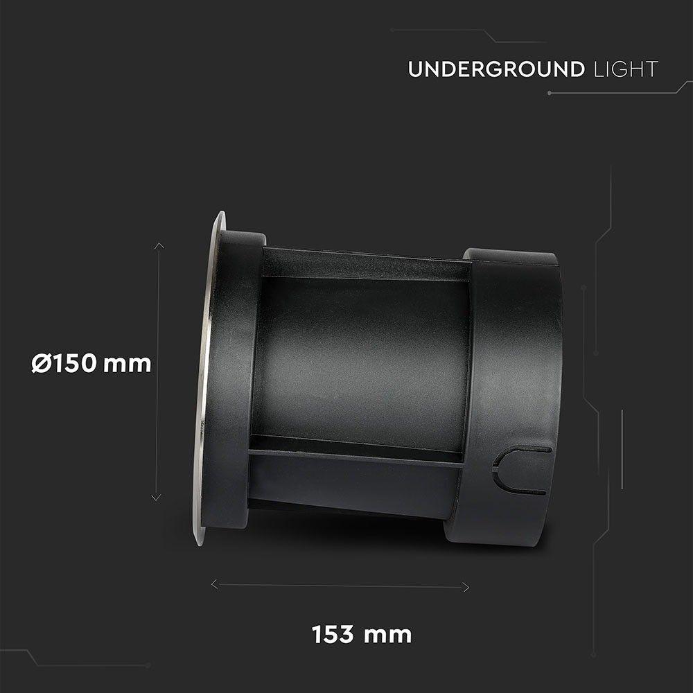 10W Oprawa do gruntowa LED COB, Barwa:4000K, VTAC, SKU 8622