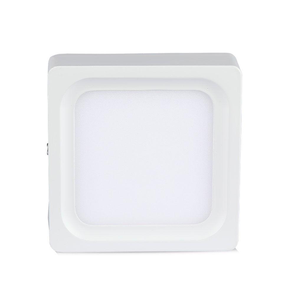 8W Panel LED , Barwa:3000K , Kwadratowa, VTAC, SKU 4802