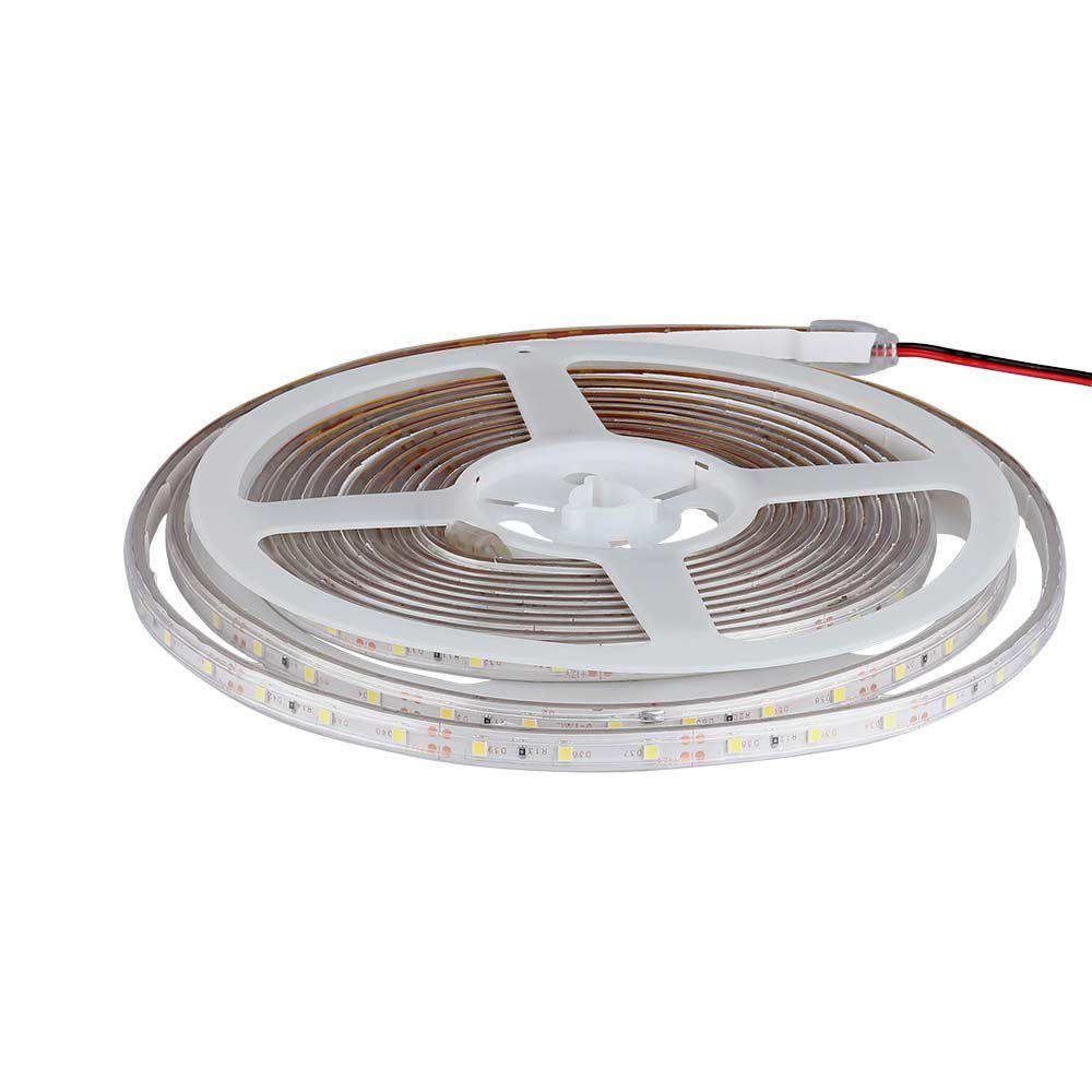 5W Taśma LED, Barwa:6500K, IP65, Rolka:5m, VTAC, SKU 212031