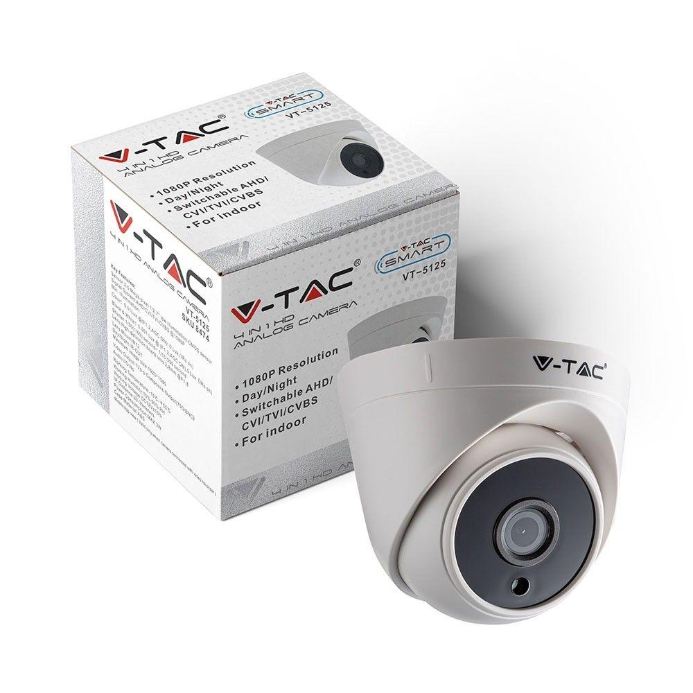 VT-5125 ANALOG HIGH DEFINITION SURVEILLANCE INDOOR CAMERA-2.0MP-DOME