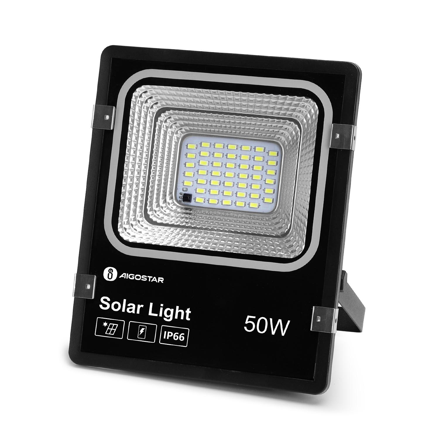 Solarny reflektor LED 50W (50W,6500K,Barwa Zimna,500lm)