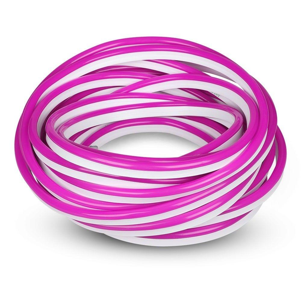 VT-555 8W/M NEON FLEX PINK 24V (10M/ROLL)(PRICE PER M)