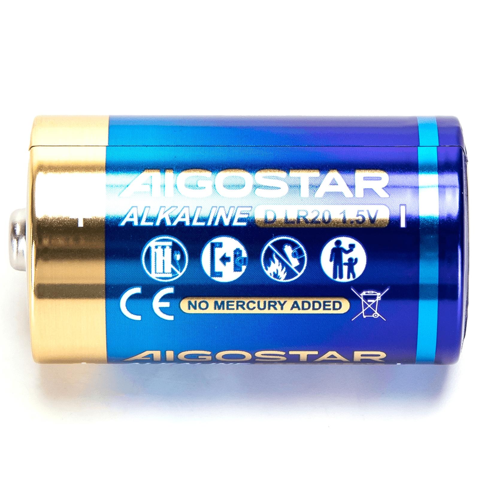 Alkaline battery LR20 D-2B 1.5V 2pcs