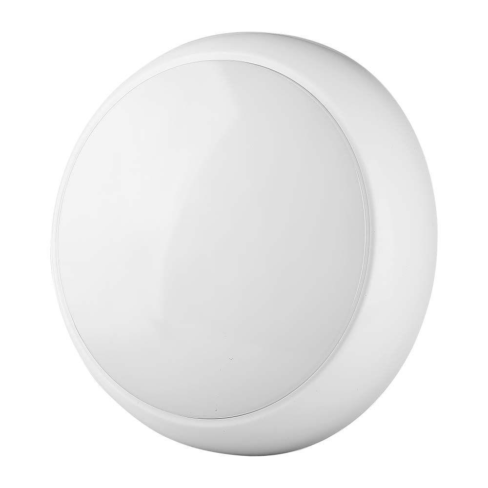 10W Plafon LED (Zasilanie awaryjne i czujnik), Chip SAMSUNG, Barwa:4000K, VTAC, SKU 21817