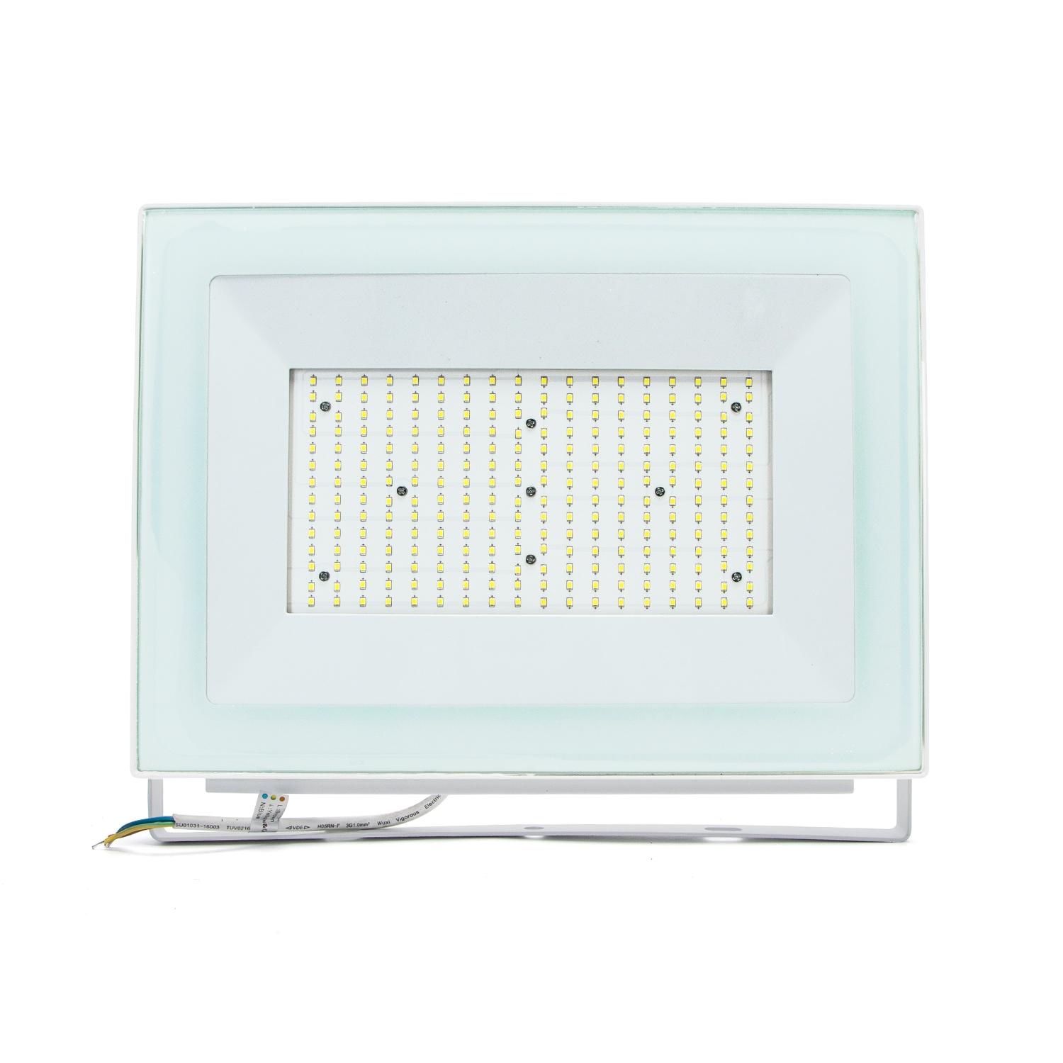 LED Slim Floodlight White 200W (Die-casting)