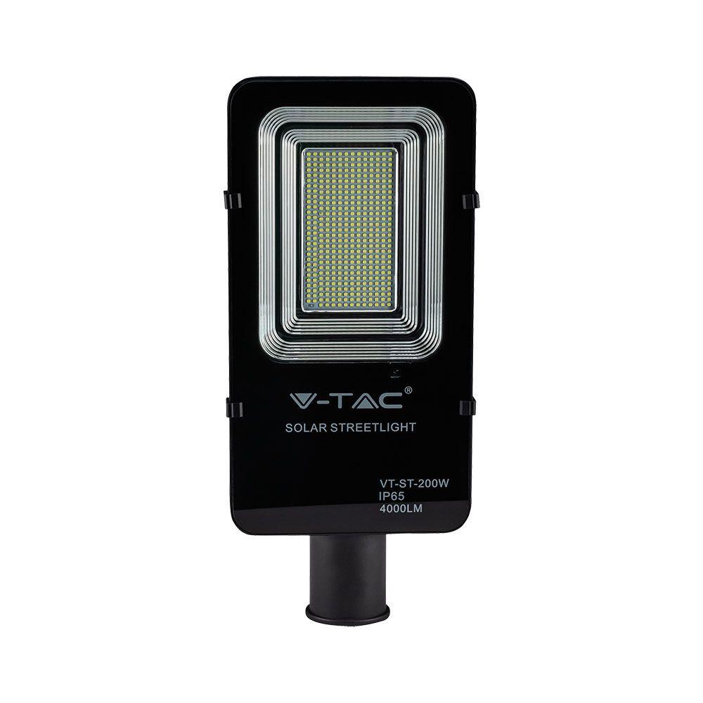 VT-ST200 50W SOLAR PANEL WITH LED STREETLIGHT 6000K