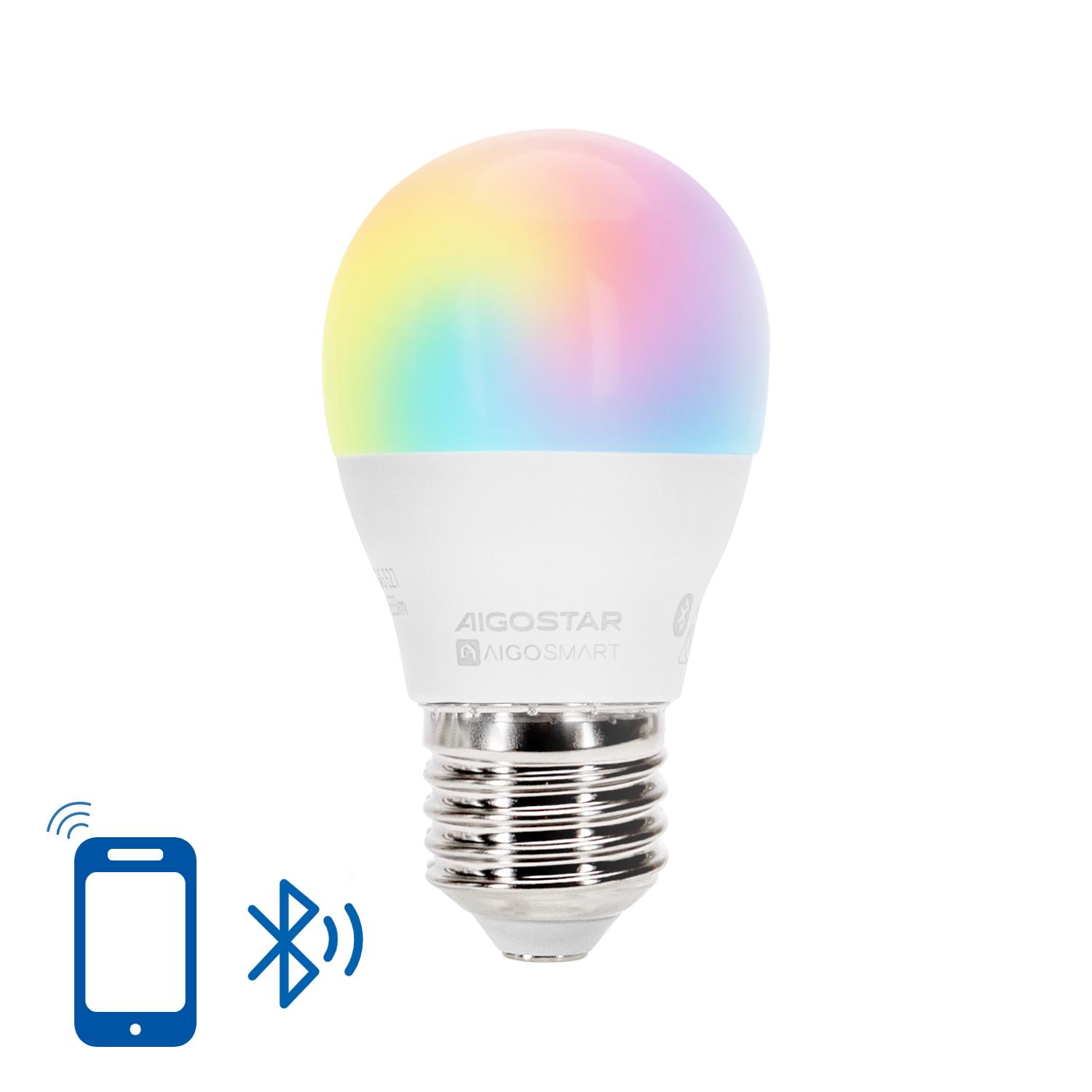 BLUETOOTH MESH SAMRT LED BULB G45 E27 4.9W RGB+CCT/WINDOW BOX