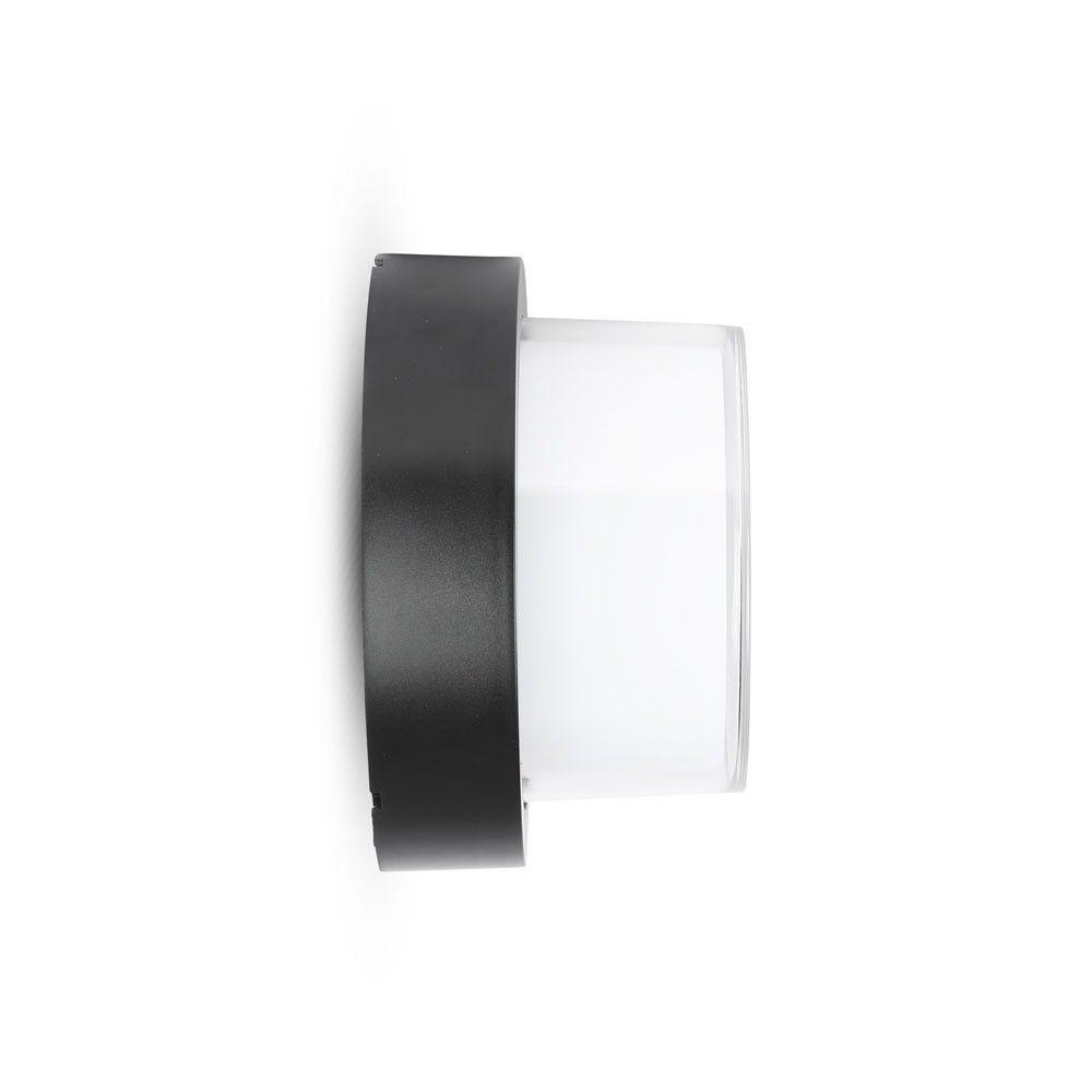 VT-831 6W LED WALL LIGHT 3000K BLACK-ROUND