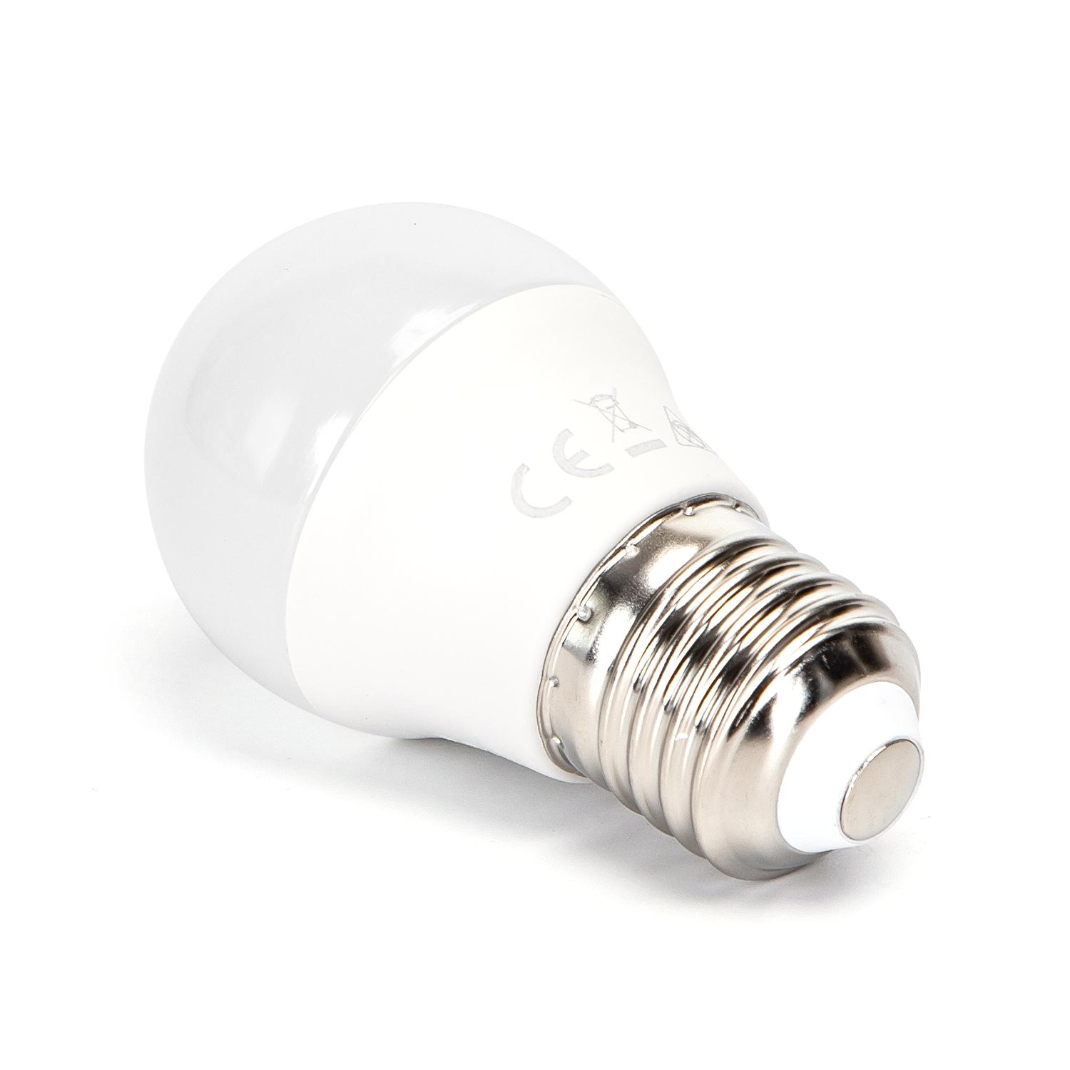 LED E27 G45 3W Naturalna biel