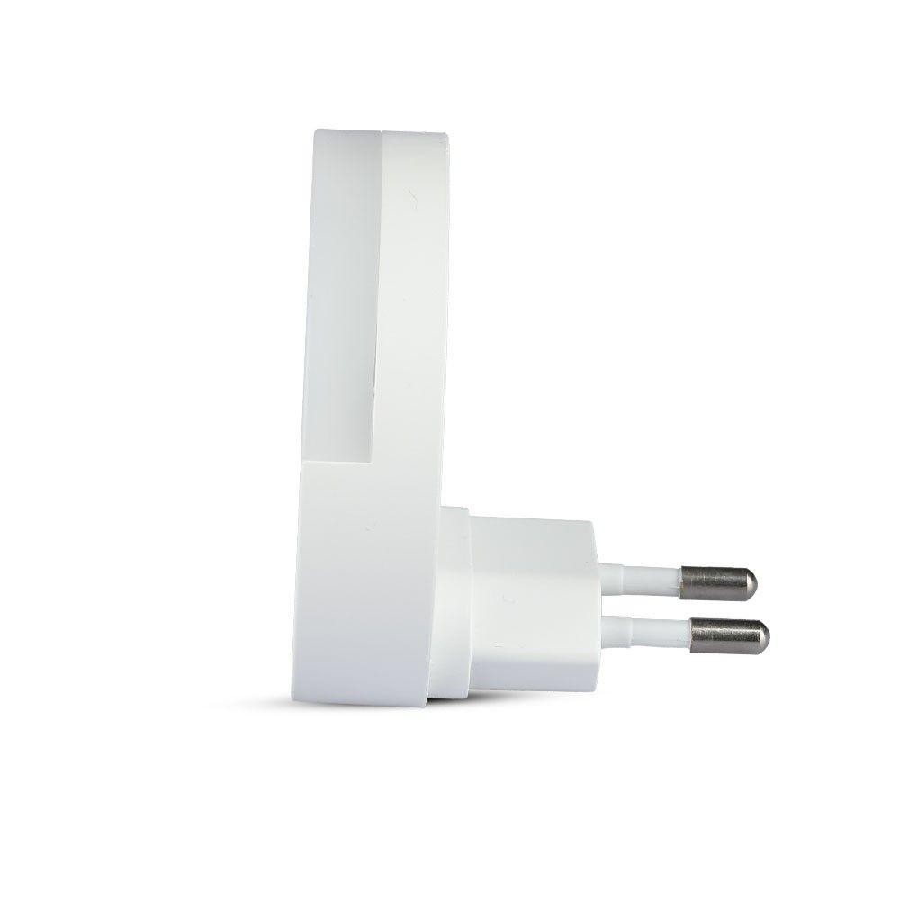 VT-82 0.45W LED NIGHT LIGHT(EU PLUG) SAMSUNG CHIP 4000K ROUND