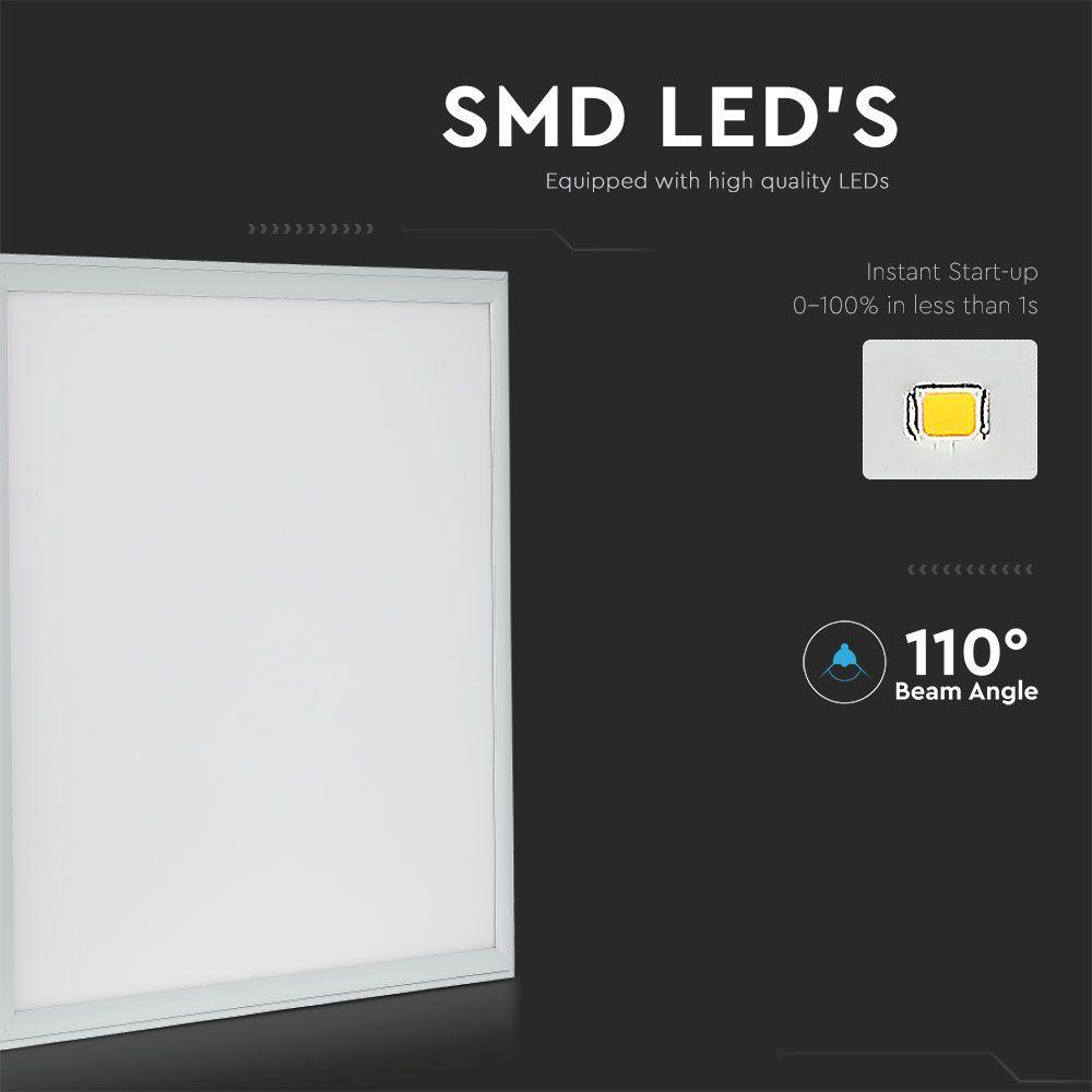 45W Panel LED 600x600mm, Chip SAMSUNG, Barwa:4000K, 5 Lat gwarancji , VTAC, SKU 2163300