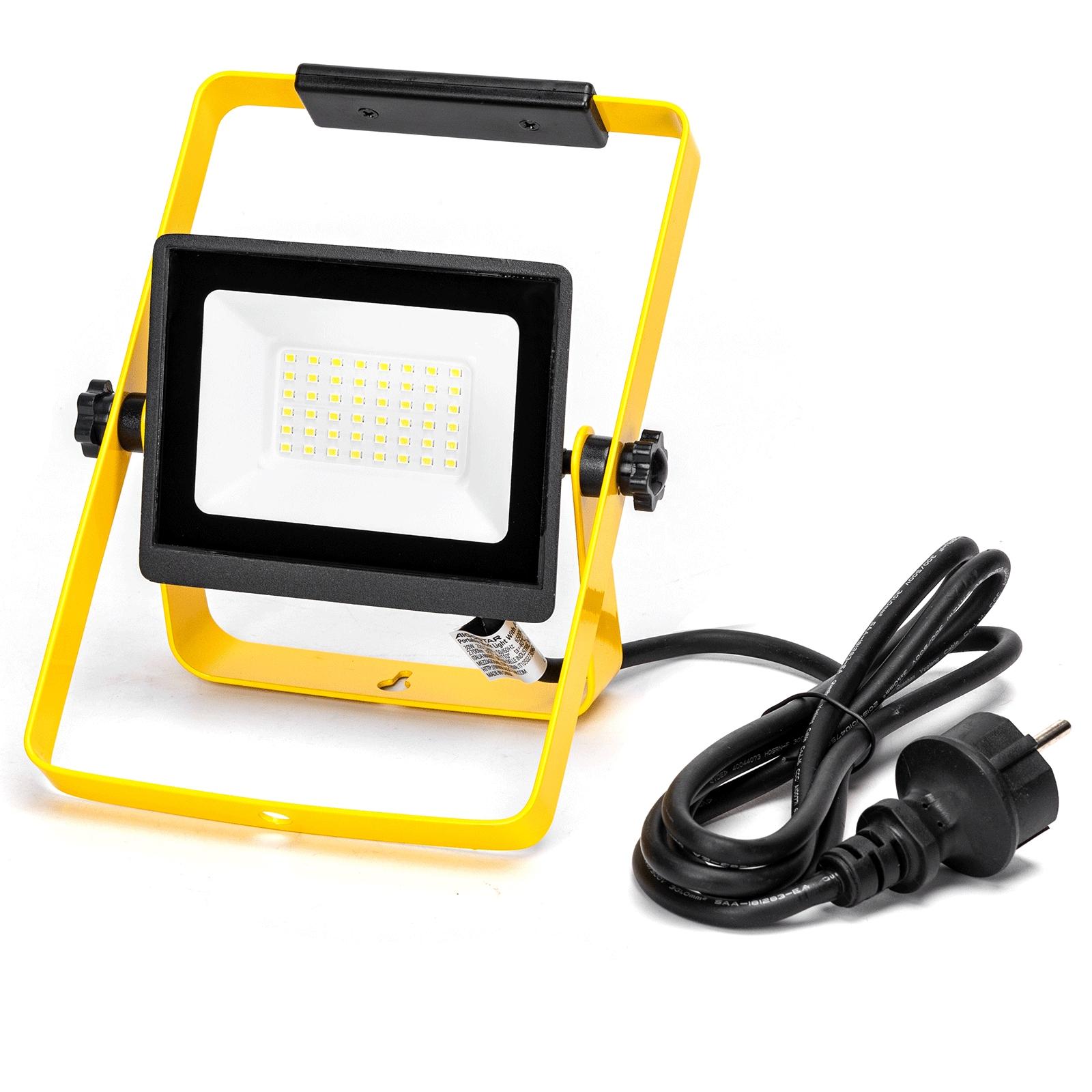 Portable work light 30W 6500K 1.8m power cord