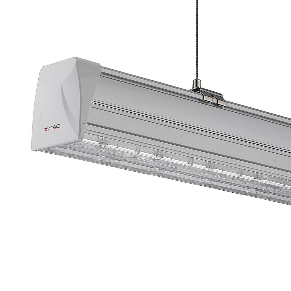 VT-4550D 50W LED LINEAR FOLLOW TRUNKING 4000K DOUBLE ASYMMETRIC LENS (160LM/W)-DIMMABLE