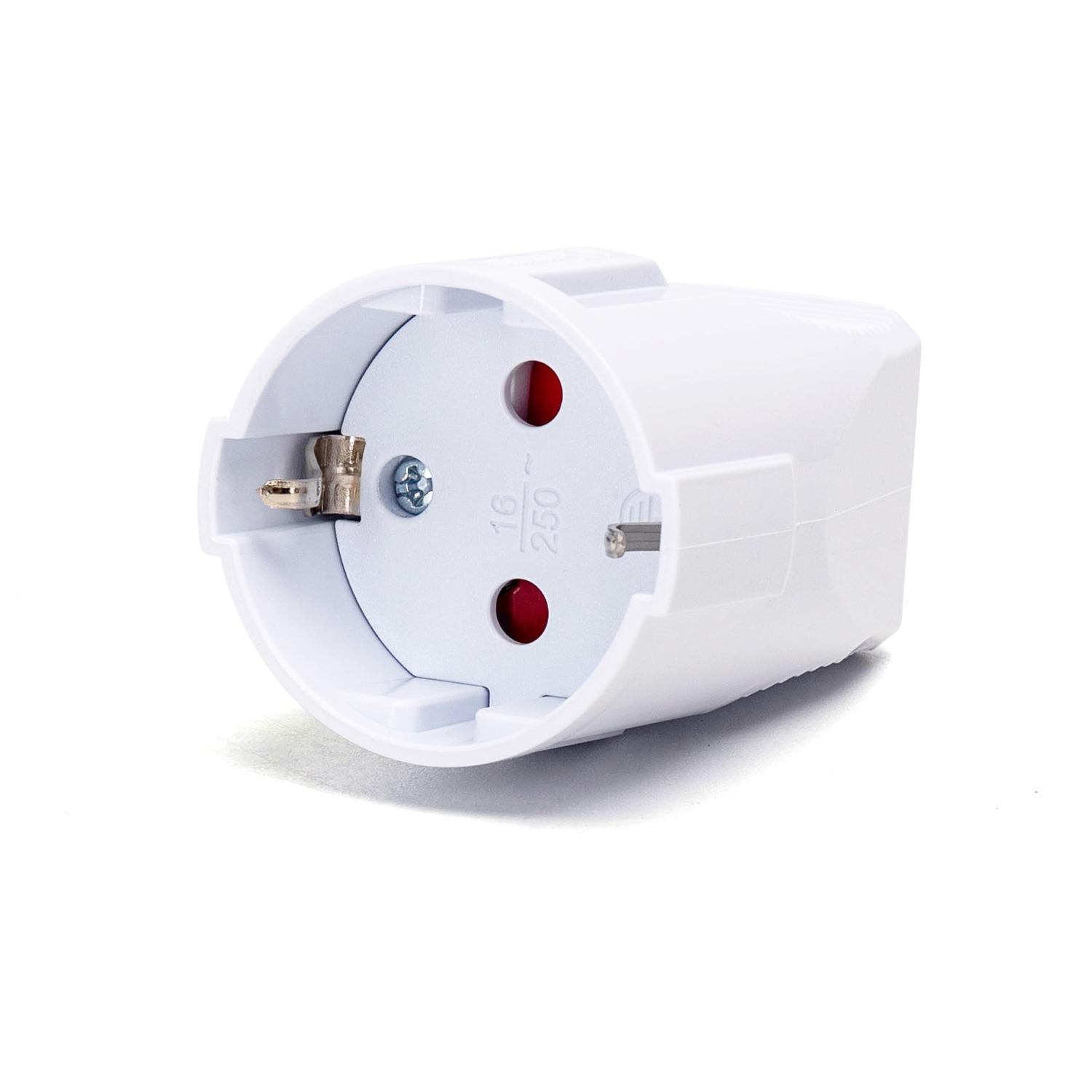 Sockets 16A 250V~ 3680 W White