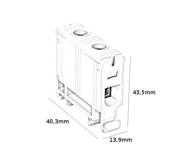 Listwa zaciskowa - Model FJ-E16/D （zielony,żółty）