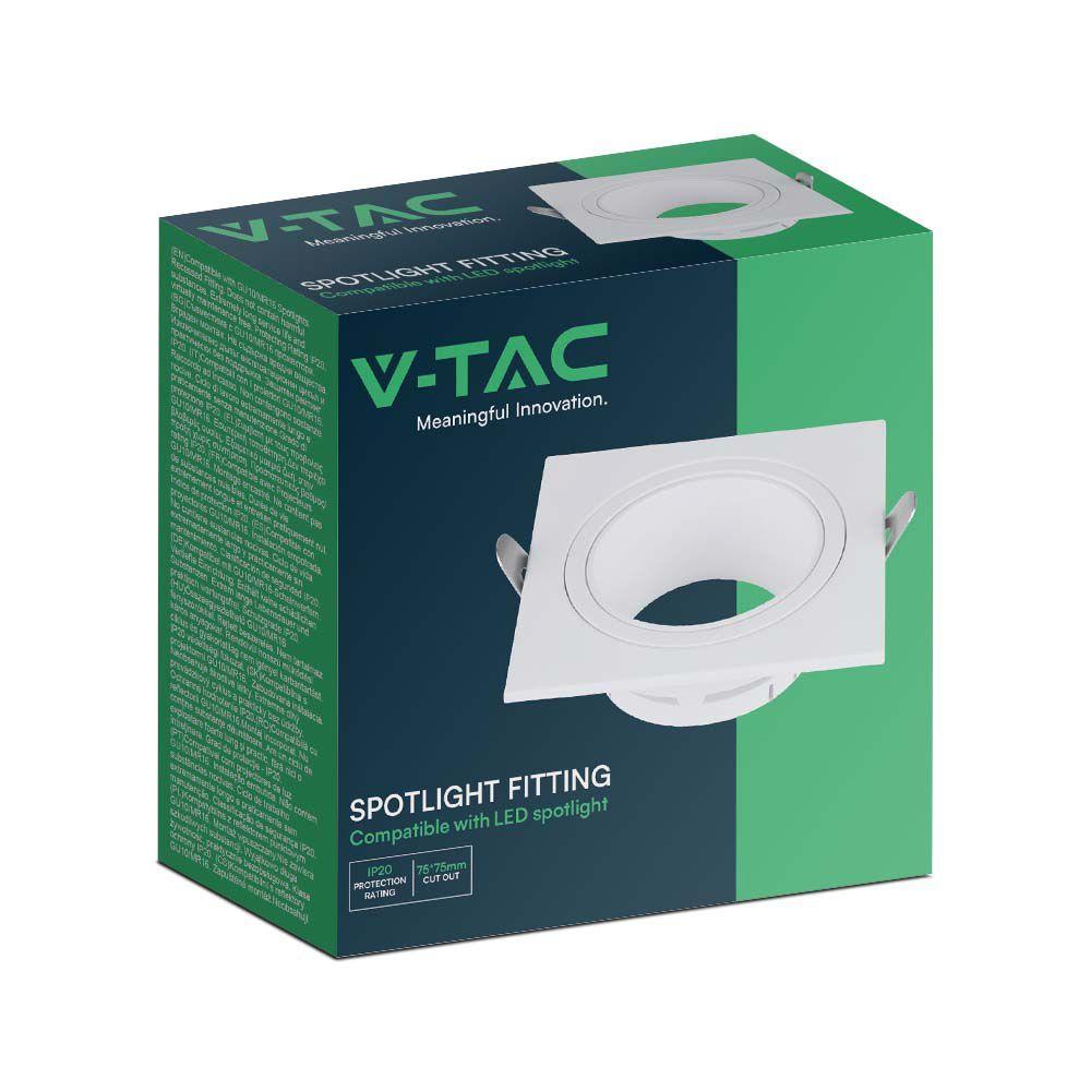 VT-443 SPOTLIGHT FITTINGS IRON+PC WHITE+WHITE