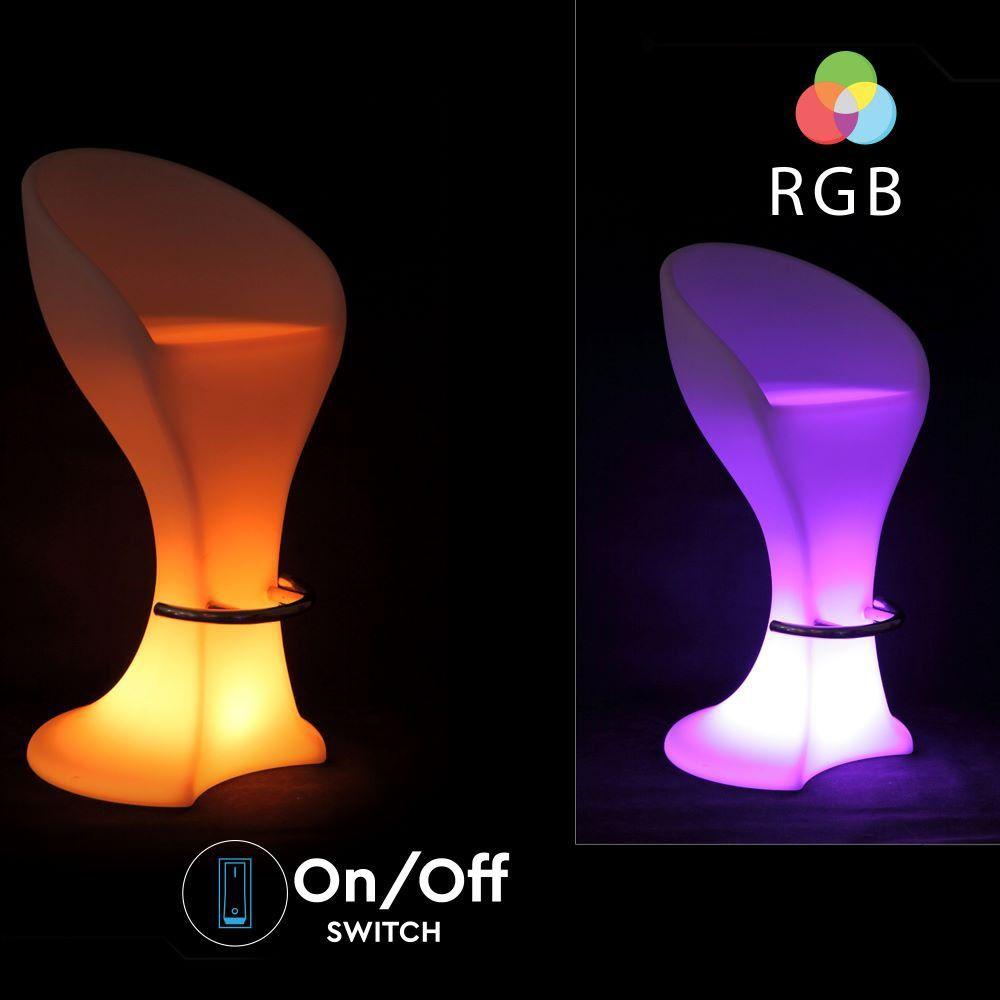 VT-7814 LED BAR STOOL WITH RGB D:50X56X110CM