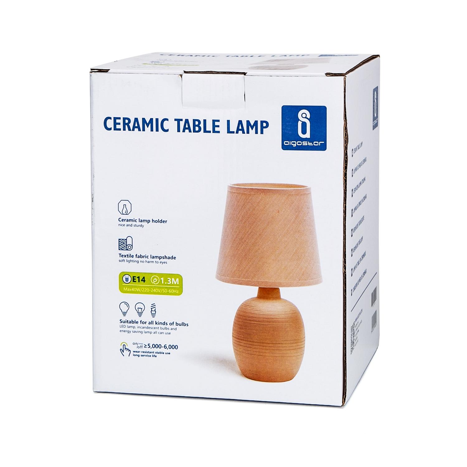 Ceramic Table Lamp (Without Light Source) E14