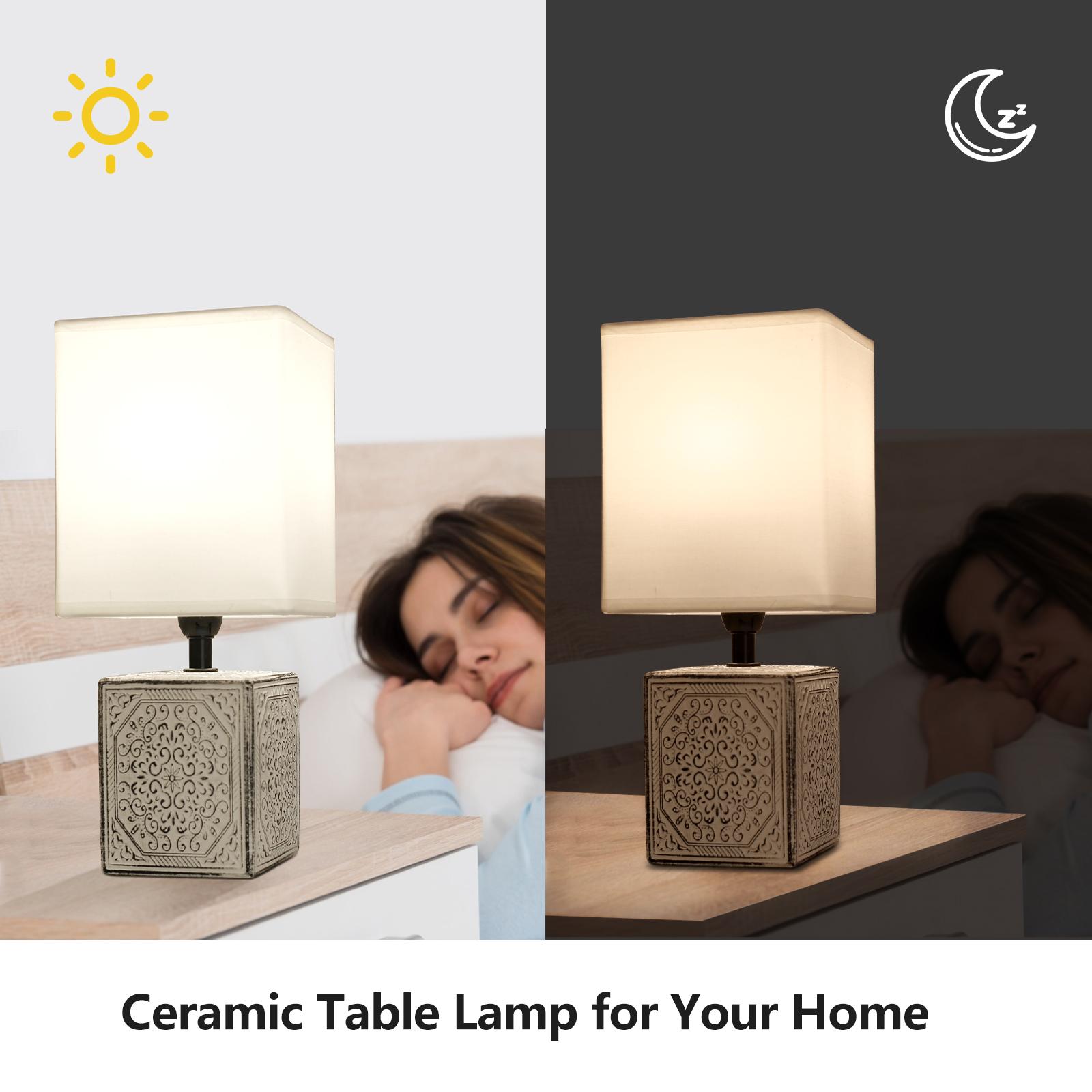 Ceramic Table Lamp (Without Light Source) E14