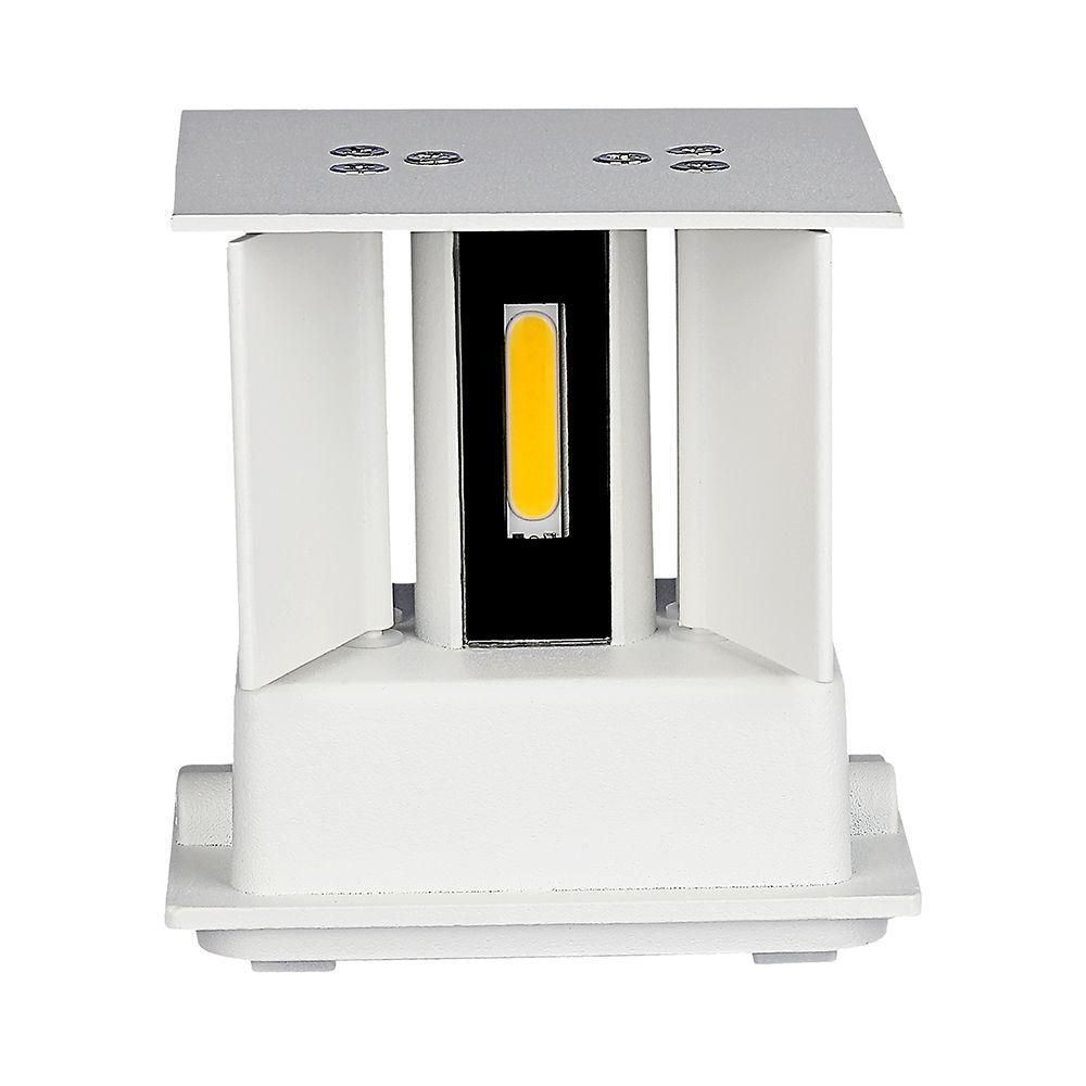 VT-759 5W WALL LAMP BRIDGELUX CHIP 3000K WHITE SQUARE