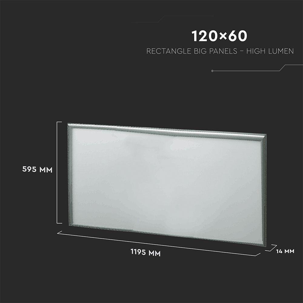 VT-646 45W LED PANEL-1200x600MM-SAMSUNG CHIP 4000K (120LM/W) 5 YRS WTY