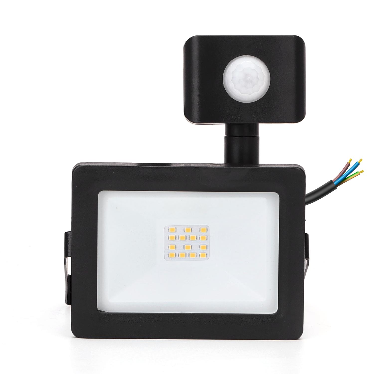 LED sensor floodlight 10W 900lm 4000K IP65