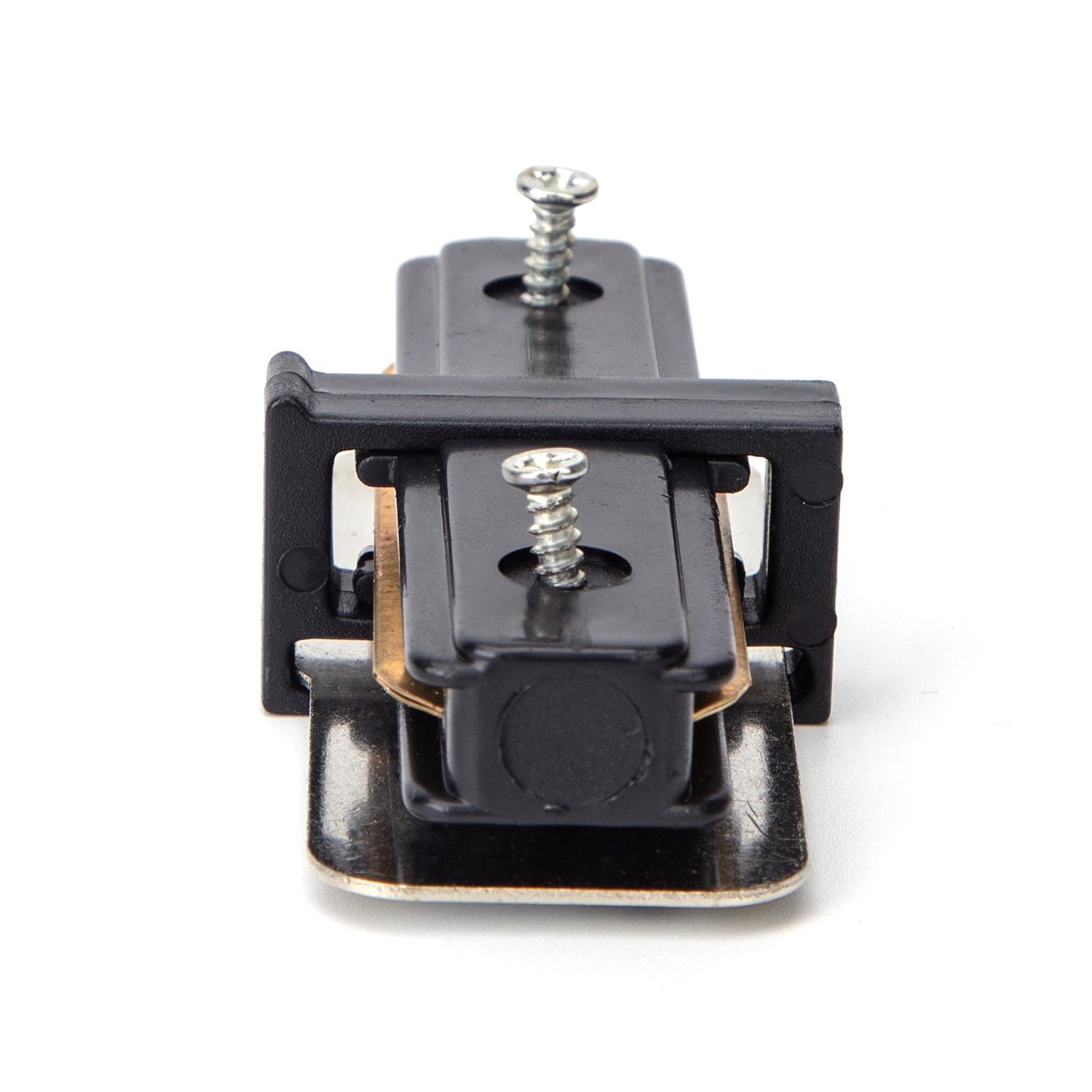 Railway fitting 2 wire Black