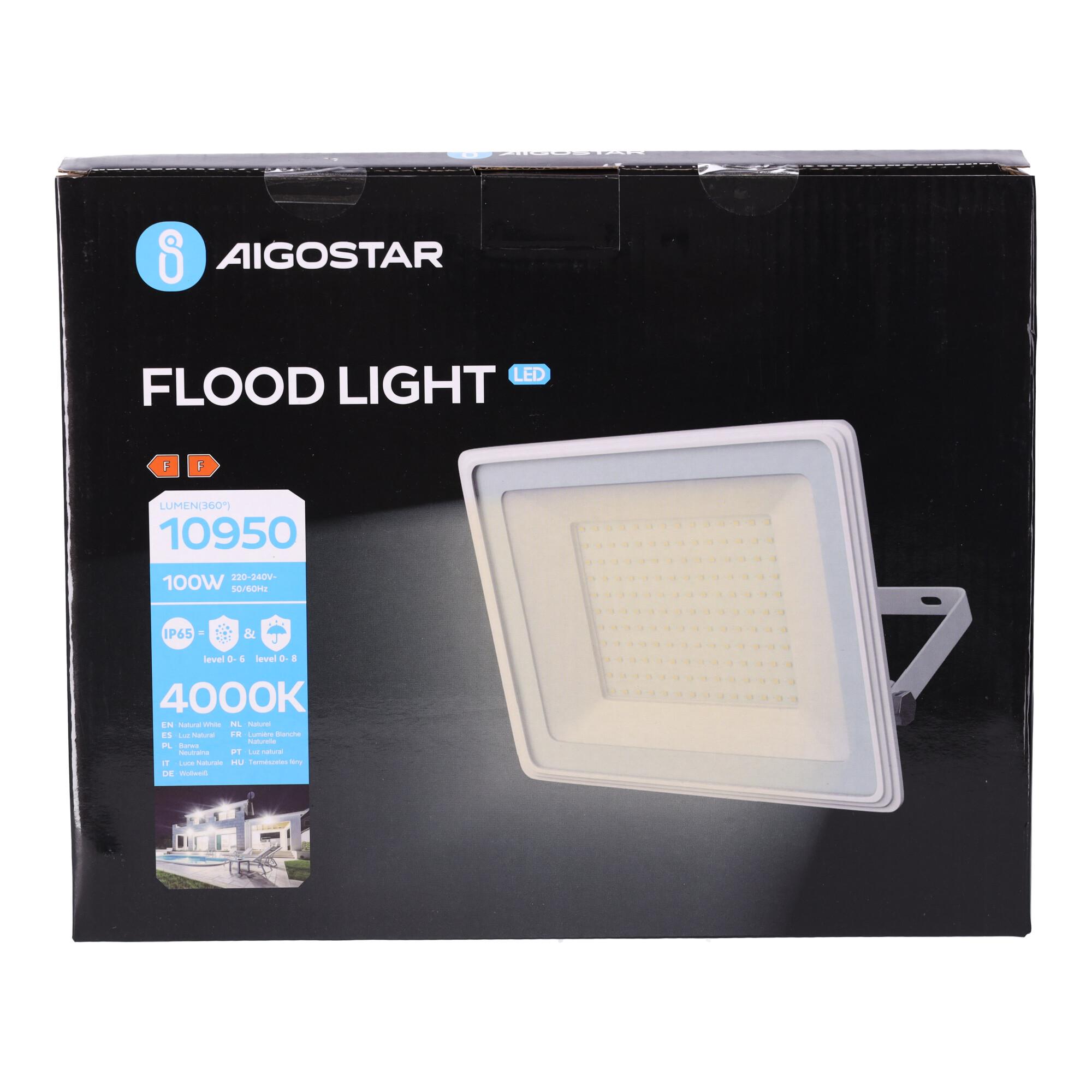 LED floodlight 100W 10000lm 4000K IP65