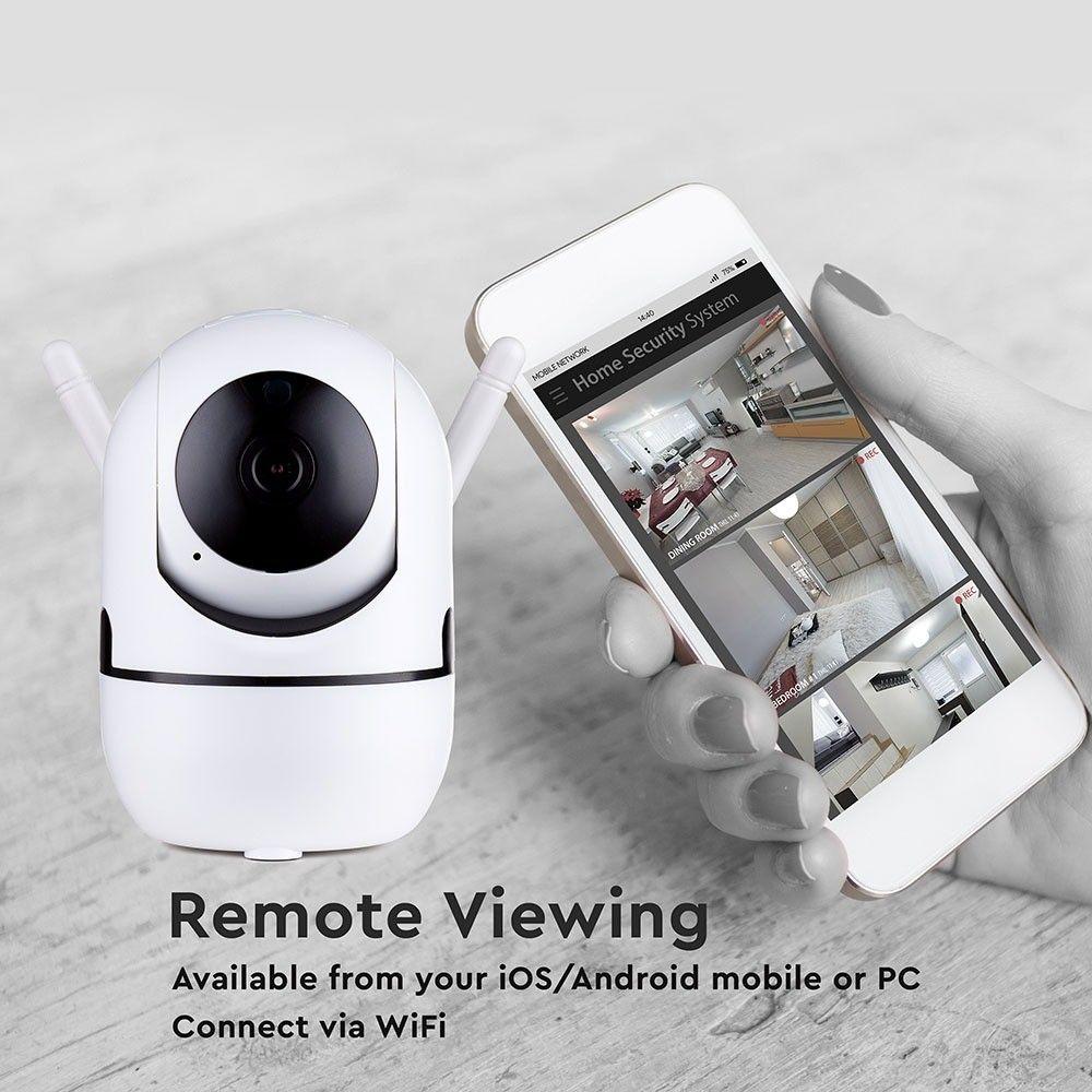 VT-5122 1080P IP INDOOR CAMERA WITH UK POWER PLUG & AUTO-TRACK FUNCTION