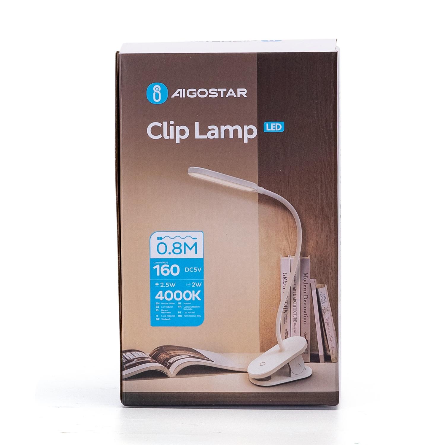 LED clip lamp(with plug)