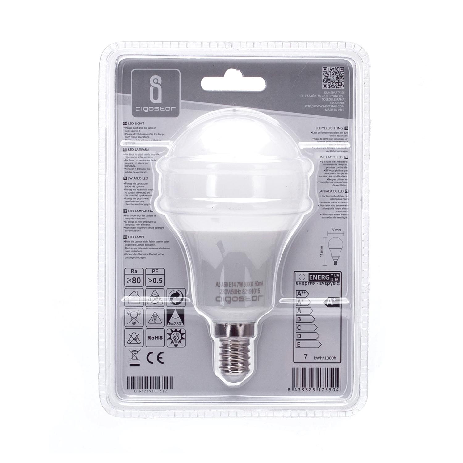 LED E14 7W A60 ( general bulb )