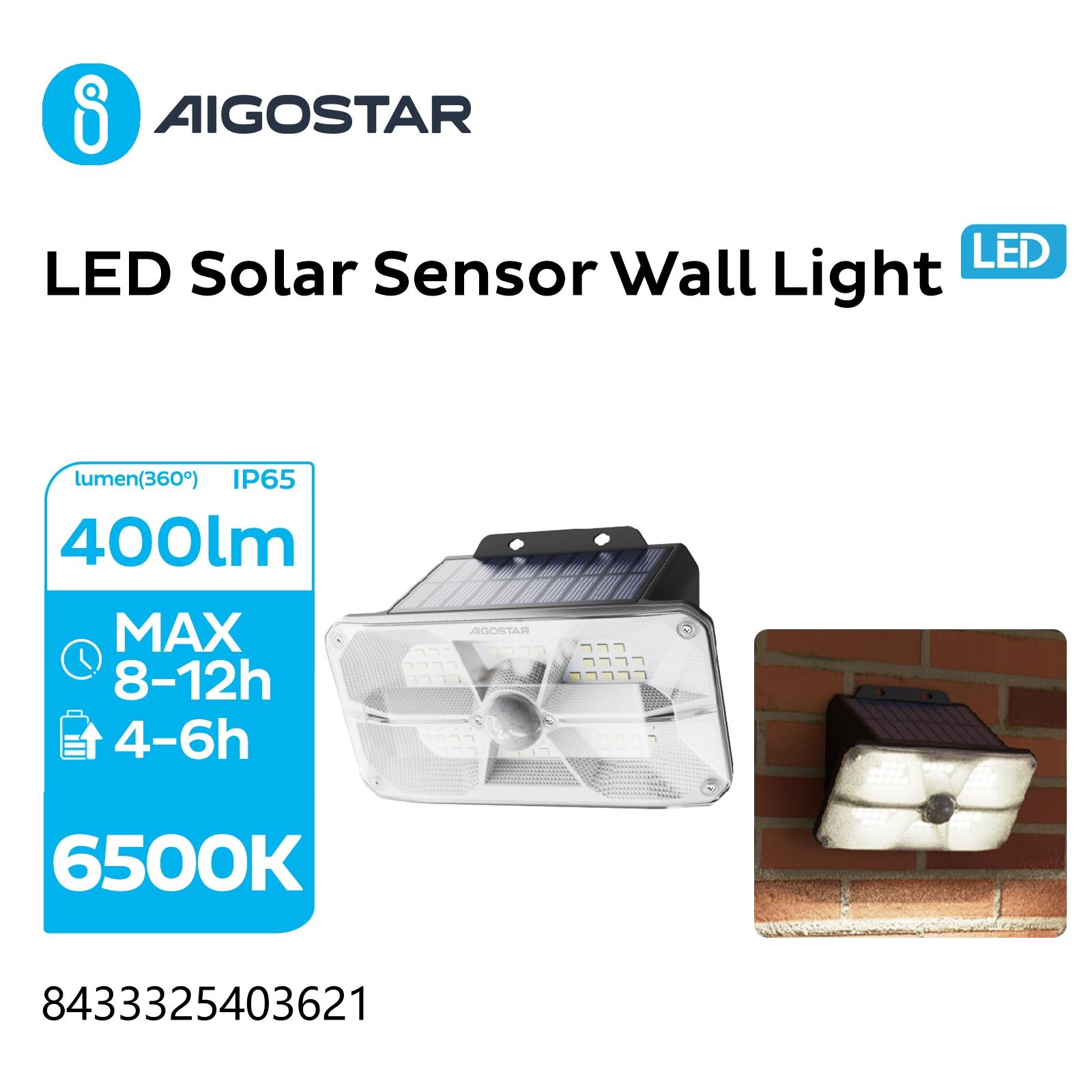 SOLAR SENSOR WALL LIGHT/AREA LIGHTING/ 
big nine palace lattice LIGHTING/6500K/PIR