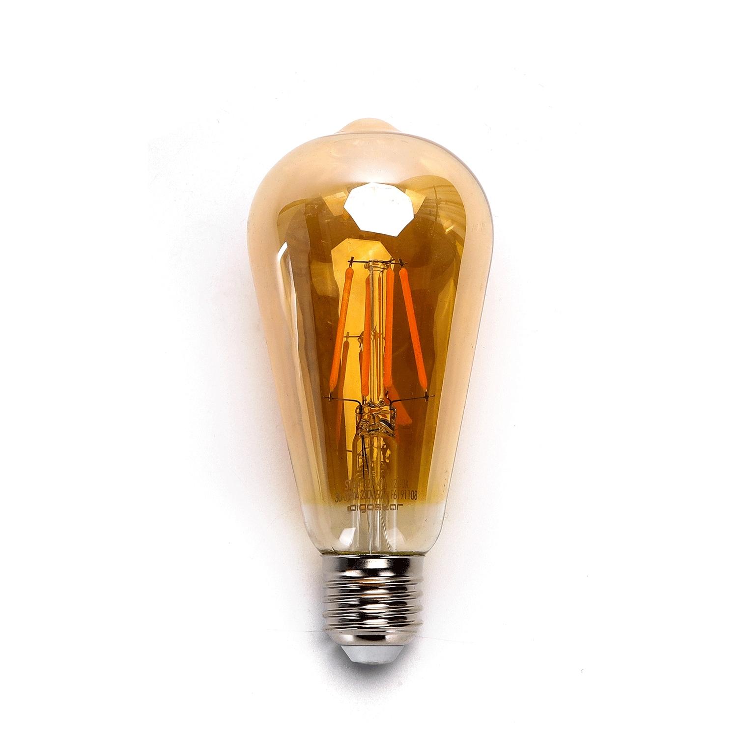 Żarówka LED Filament (Bursztynowa) ST64 E27 16W