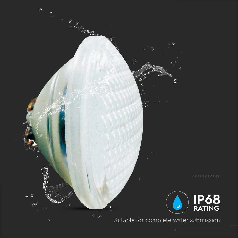 35W Żarówka LED PAR56, Basenowa, Barwa: 6500K, VTAC, SKU 8026