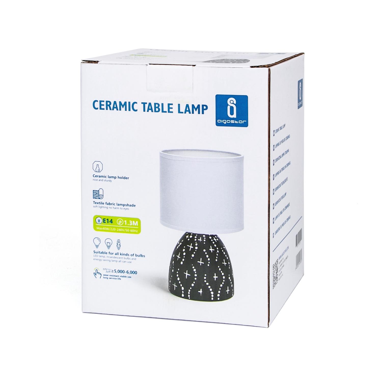 Ceramic Table Lamp (Without Light Source) E14