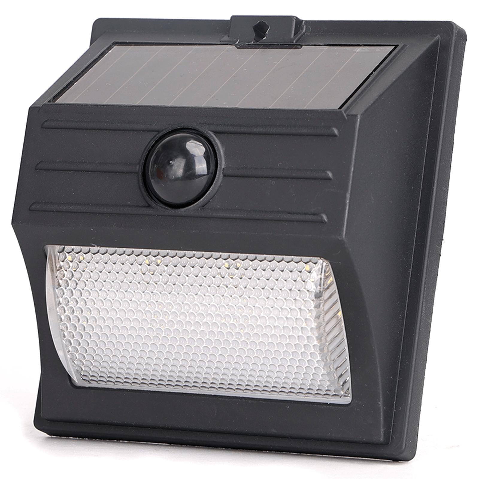 SOLAR SENSOR WALL LIGHT/AREA LIGHTING/ 
Fog mask/6500K/PIR