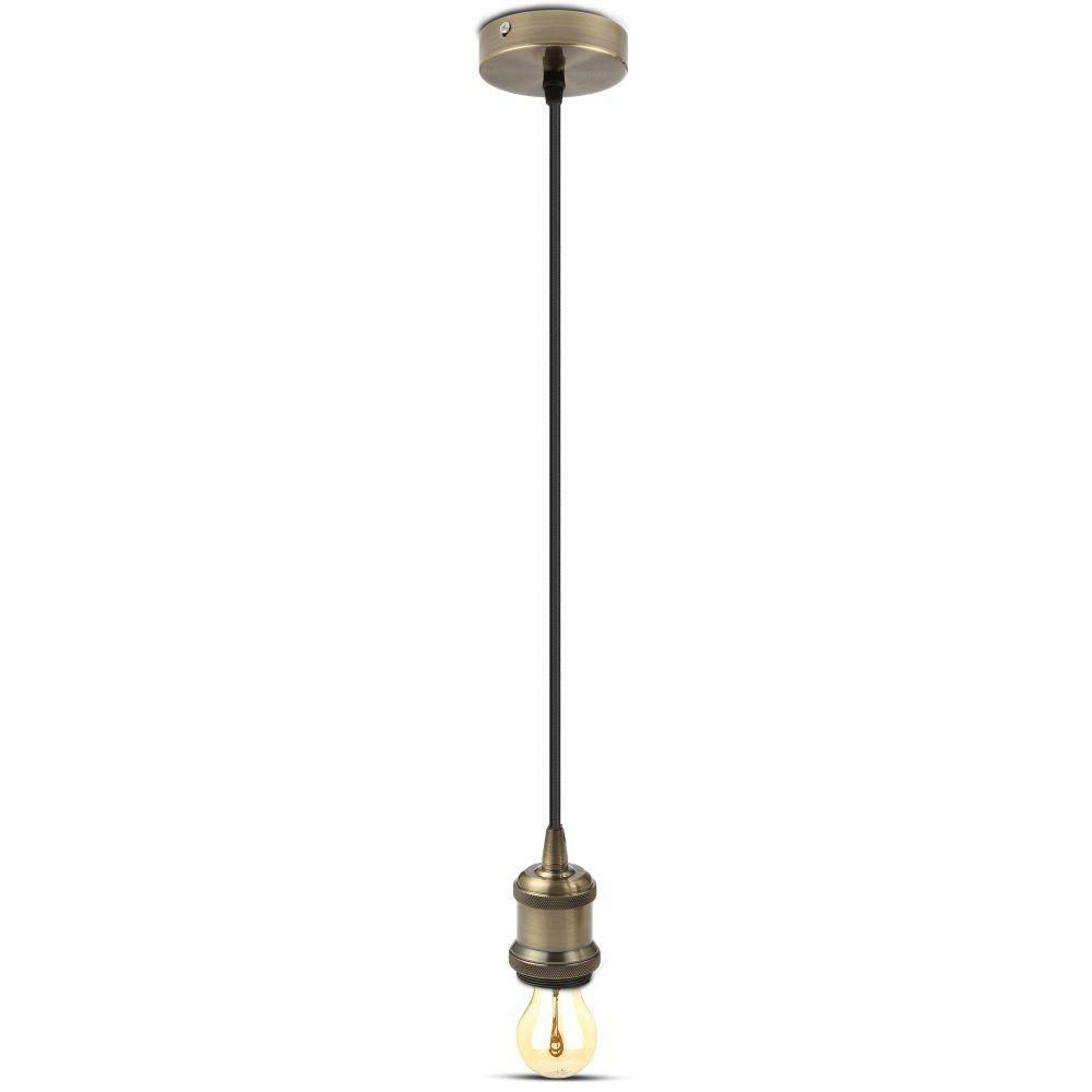 VT-7555 METAL PENDANT LIGHT-E27 HOLDER-BRONZE