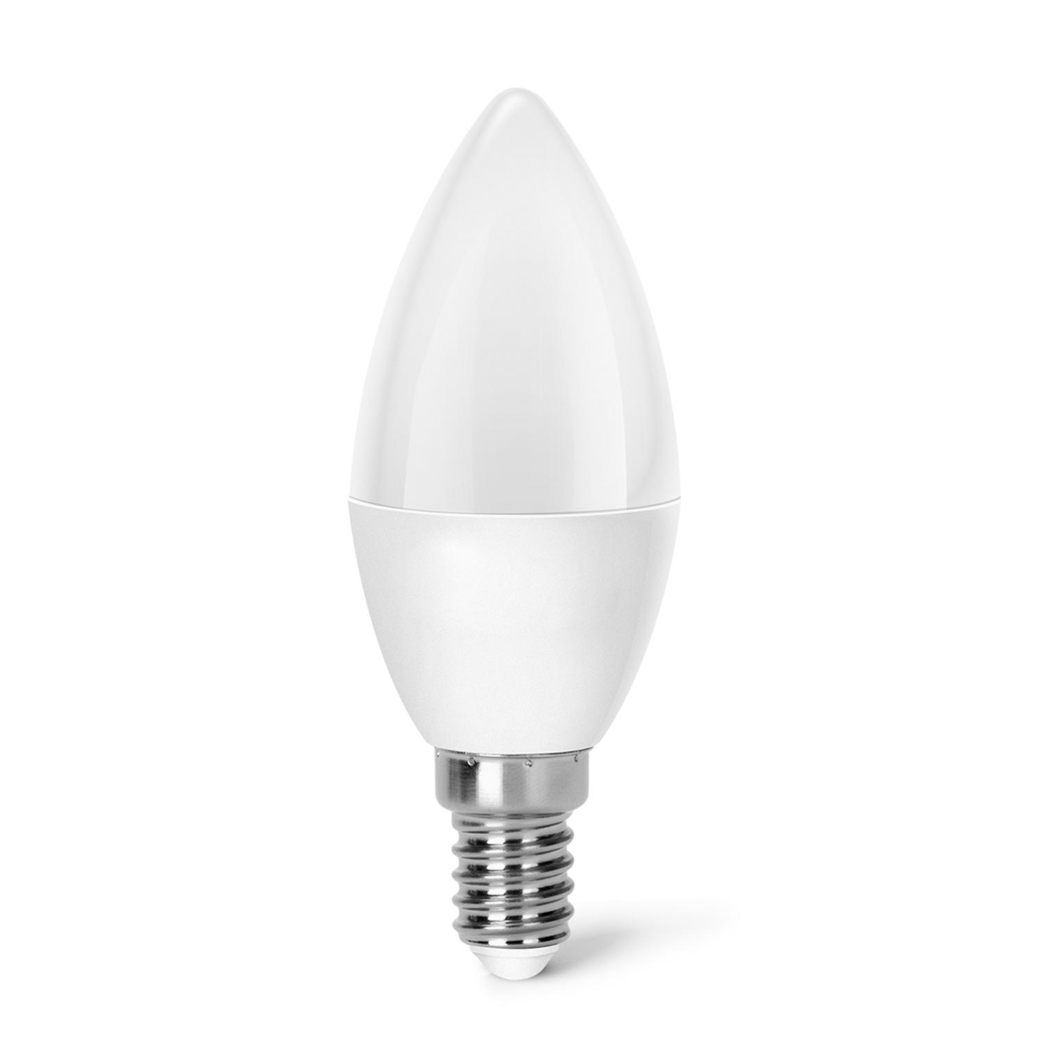 LED E14 C37 7W Barwa Zimna