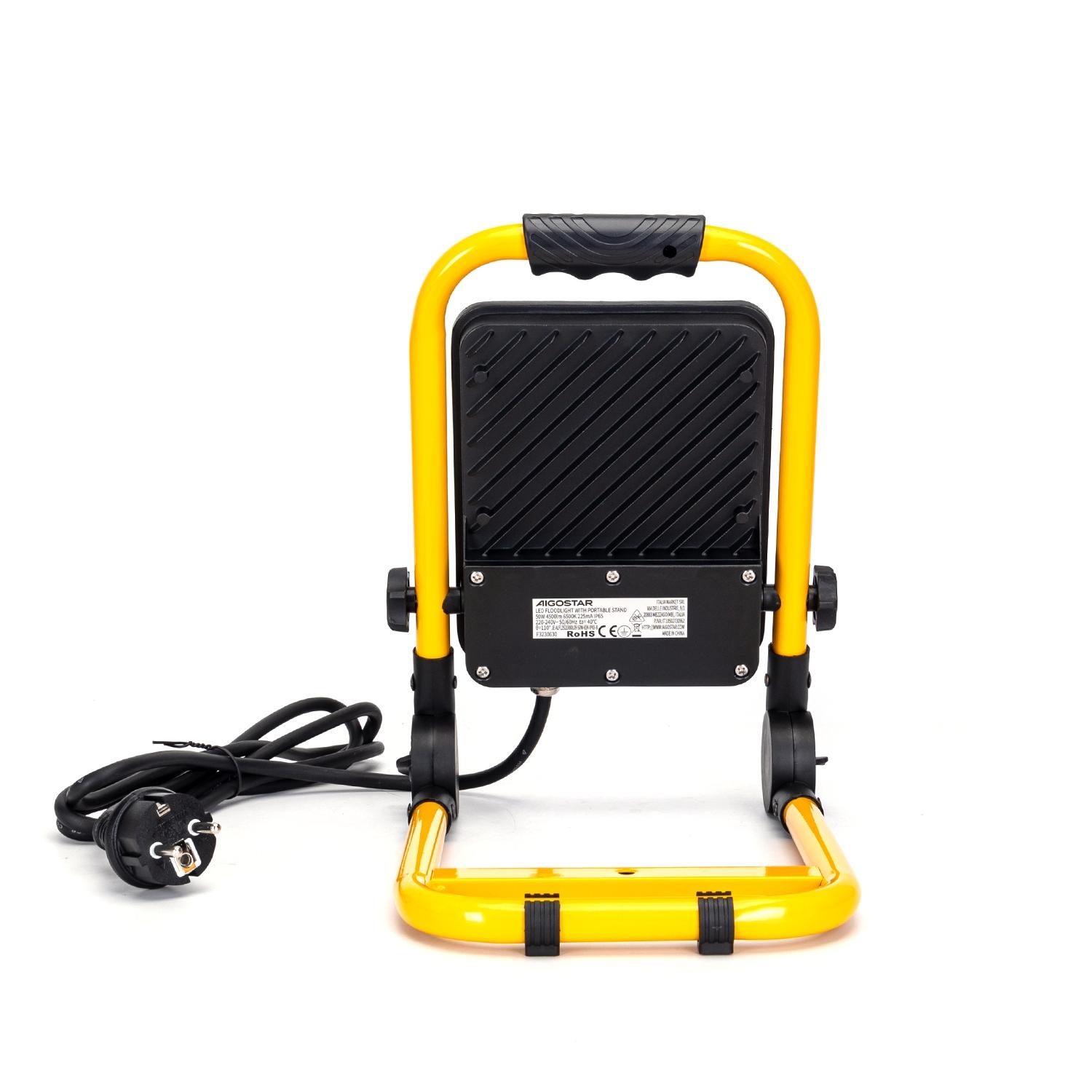 Portable work light 50W 6500K die-casting with 1.8m power cord