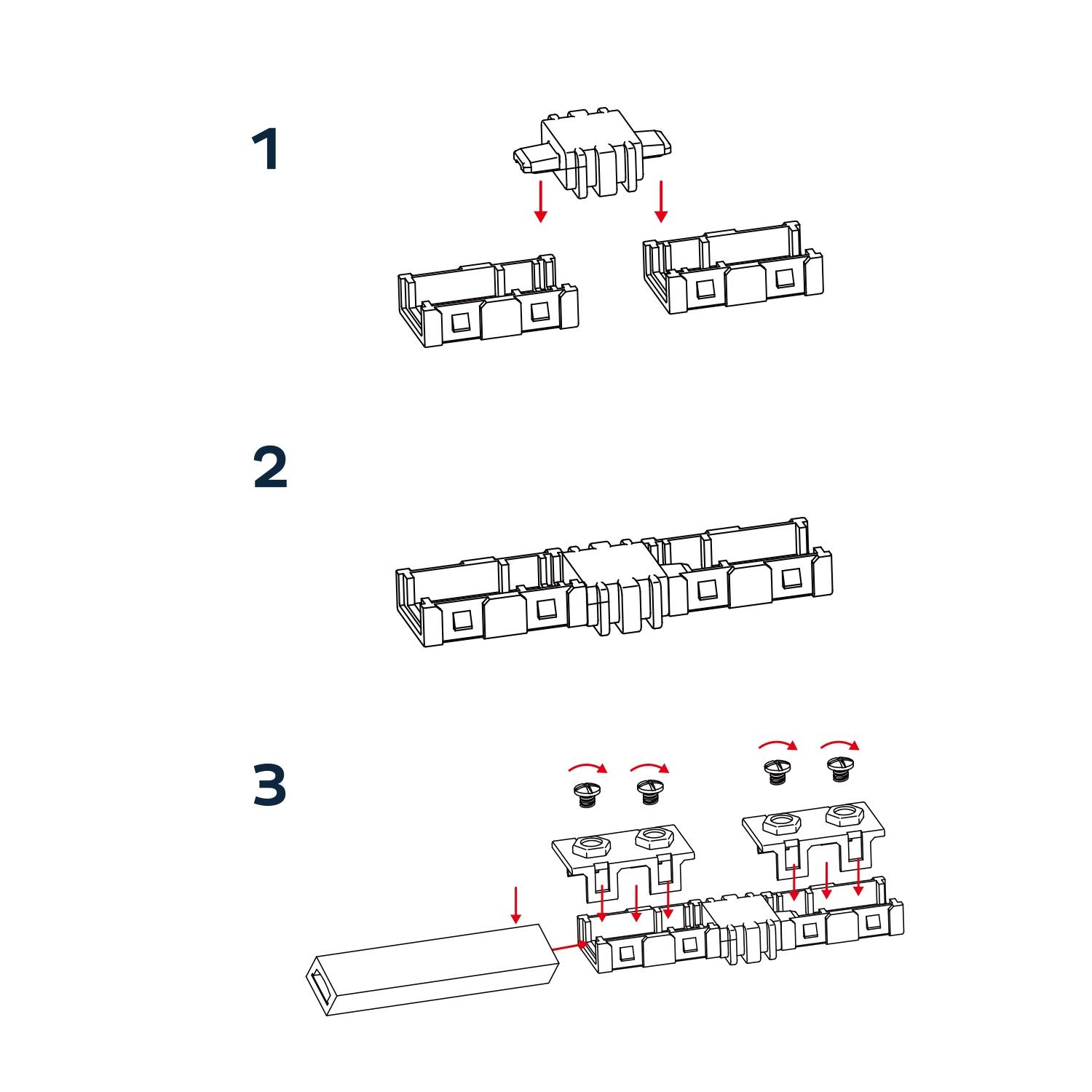 I-shape connector