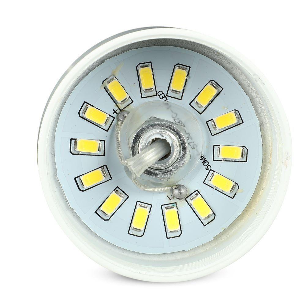 7W Lampa Wisząca LED, Klosz: Akryl, Złoty, Barwa:3000K, VTAC, SKU 3938