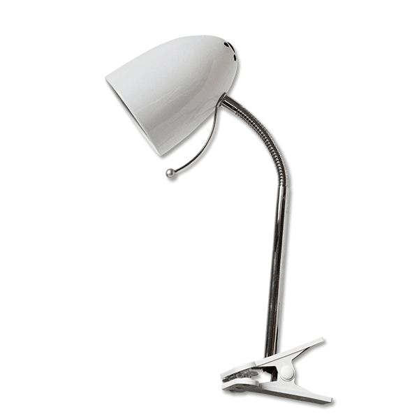 Clip Table Lamp (Without Light Source ) White E27