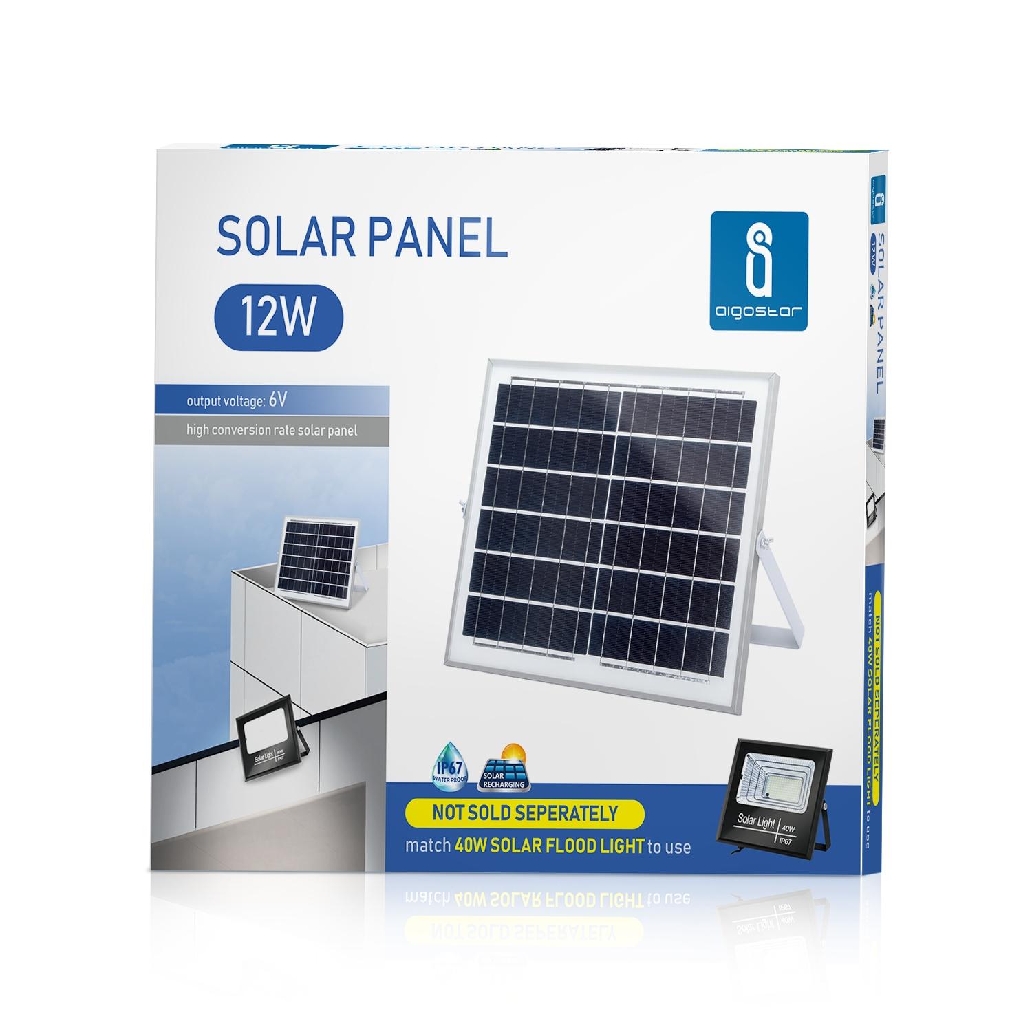 Naświetlacz solarny LED z panelem słonecznym