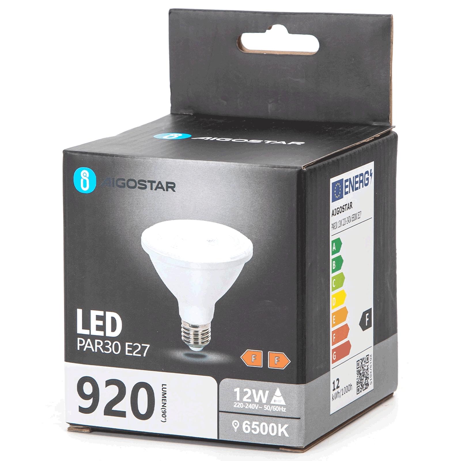 LED PAR30 E27 12W