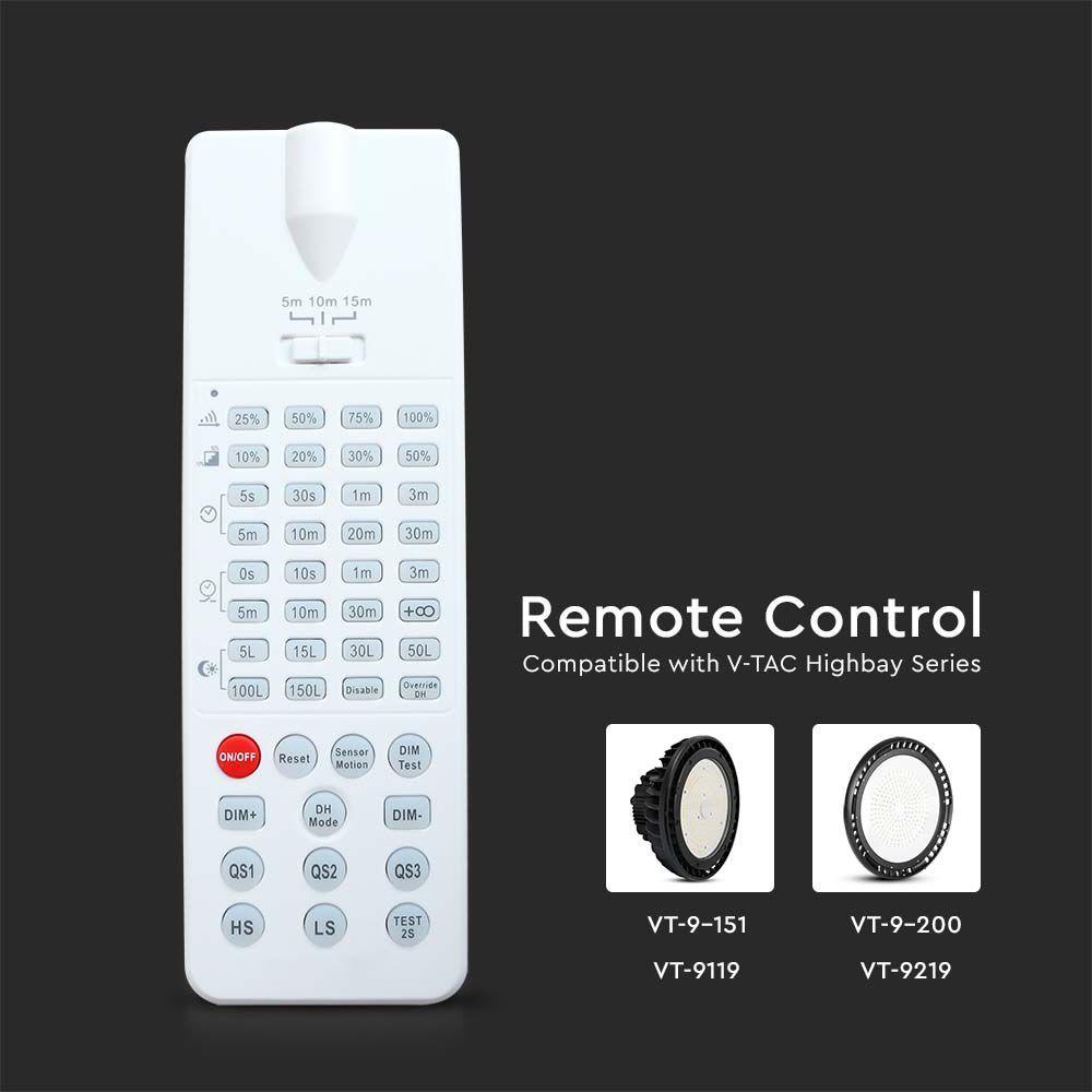 REMOTE CONTROL FOR 200LM/W HIGHBAY