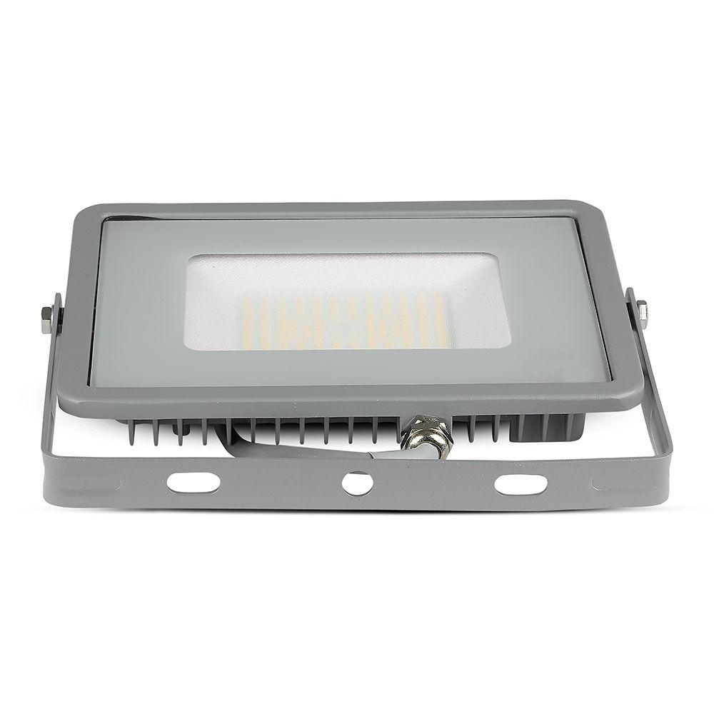 50W Naświetlacz LED SMD, Chip SAMSUNG, Barwa:4000K, Obudowa: Szara , Wydajność: 120lm/w, VTAC, SKU 764