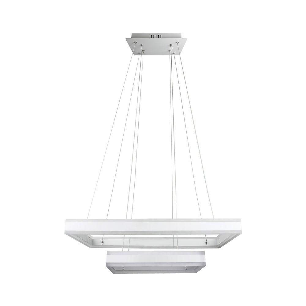 D 115W Lampa Wisząca LED, Barwa:3000K/ Ściemniana, Biały, VTAC, SKU 3986