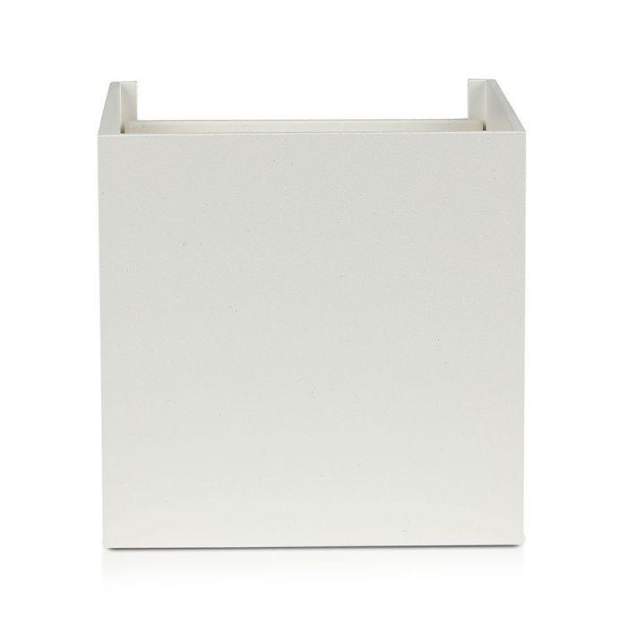 VT-759-12 11W WALL LAMP BRIDGELUX CHIP 3000K WHITE SQUARE