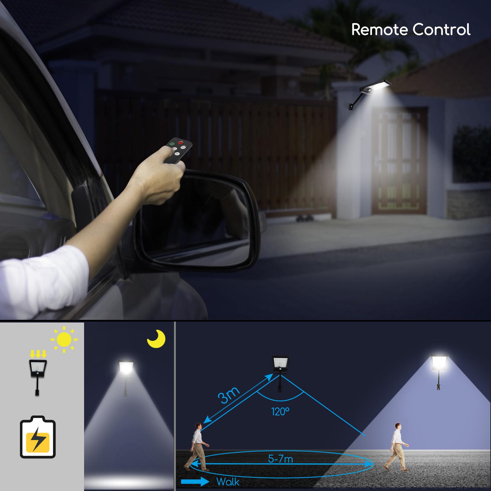 LED Solar Street Light with Remote Control